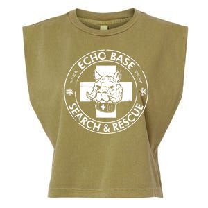 Echo Base Search And Rescue Garment-Dyed Women's Muscle Tee