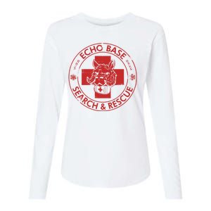 Echo Base Search And Rescue Womens Cotton Relaxed Long Sleeve T-Shirt