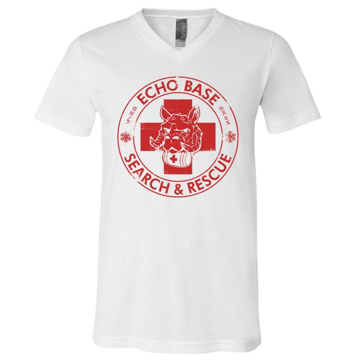 Echo Base Search And Rescue V-Neck T-Shirt