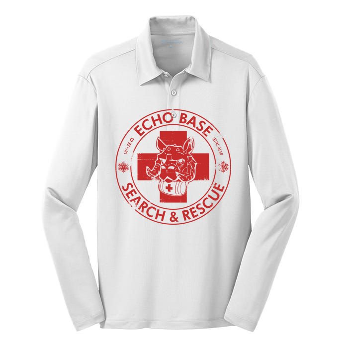 Echo Base Search And Rescue Silk Touch Performance Long Sleeve Polo