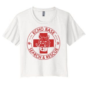 Echo Base Search And Rescue Women's Crop Top Tee