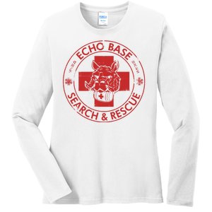 Echo Base Search And Rescue Ladies Long Sleeve Shirt