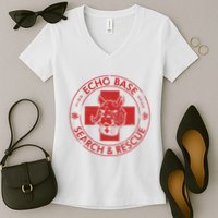 Echo Base Search And Rescue Women's V-Neck T-Shirt