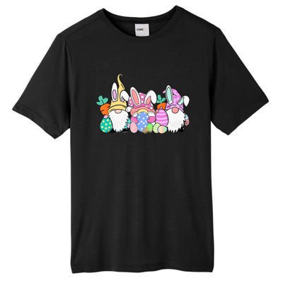 Easter Bunny Spring Gnome Easter Egg Hunting And Basket Gift Tall Fusion ChromaSoft Performance T-Shirt