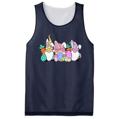 Easter Bunny Spring Gnome Easter Egg Hunting And Basket Gift Mesh Reversible Basketball Jersey Tank