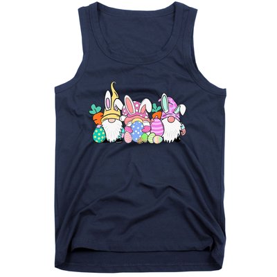 Easter Bunny Spring Gnome Easter Egg Hunting And Basket Gift Tank Top