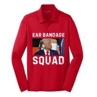 Ear Bandage Squad Silk Touch Performance Long Sleeve Polo