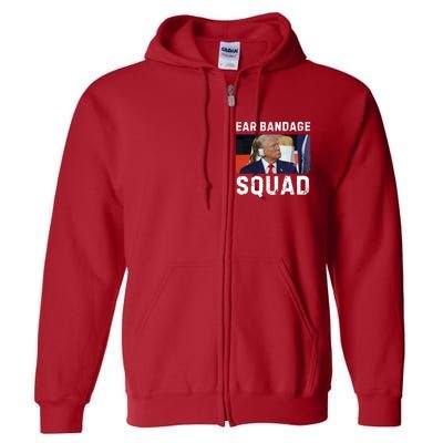 Ear Bandage Squad Full Zip Hoodie