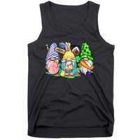 Easter Bunny Spring Gnome Easter Egg Hunting And Basket Gift Tank Top