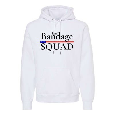 Ear Bandage Squad Patriotic Usa American Premium Hoodie