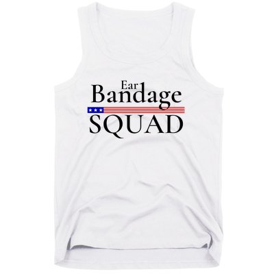 Ear Bandage Squad Patriotic Usa American Tank Top