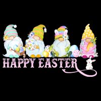 Easter Bunny Spring Gnome Easter Egg Hunting And Basket Flexfit Unipanel Trucker Cap