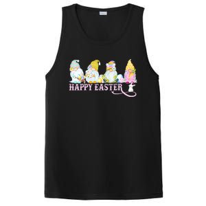 Easter Bunny Spring Gnome Easter Egg Hunting And Basket PosiCharge Competitor Tank