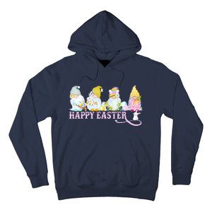 Easter Bunny Spring Gnome Easter Egg Hunting And Basket Hoodie