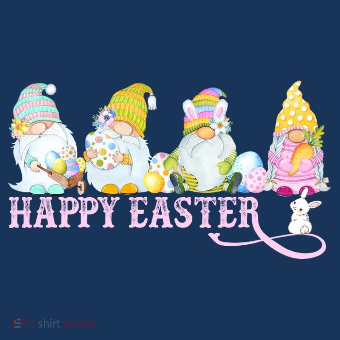 Easter Bunny Spring Gnome Easter Egg Hunting And Basket Sustainable Bucket Hat