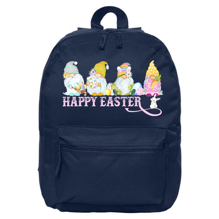 Easter Bunny Spring Gnome Easter Egg Hunting And Basket 16 in Basic Backpack