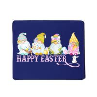 Easter Bunny Spring Gnome Easter Egg Hunting And Basket Mousepad