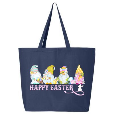 Easter Bunny Spring Gnome Easter Egg Hunting And Basket 25L Jumbo Tote