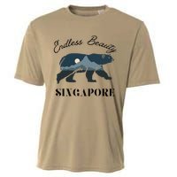 Endless Beauty Singapore Vacation Outfit Bear Singapore Cooling Performance Crew T-Shirt