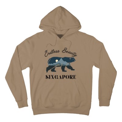 Endless Beauty Singapore Vacation Outfit Bear Singapore Hoodie