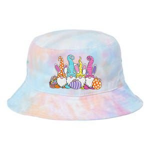 Easter Bunny Spring Gnome Easter Egg Hunting And Basket Tie Dye Newport Bucket Hat