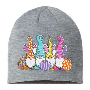 Easter Bunny Spring Gnome Easter Egg Hunting And Basket Sustainable Beanie