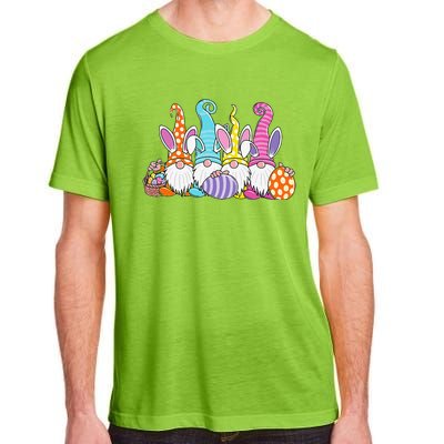 Easter Bunny Spring Gnome Easter Egg Hunting And Basket Gift Adult ChromaSoft Performance T-Shirt