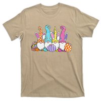 Easter Bunny Spring Gnome Easter Egg Hunting And Basket Gift T-Shirt