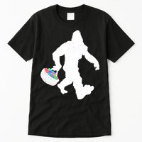 Easter Bigfoot Sasquatch Funny Easter Eggs Basket Tall T-Shirt