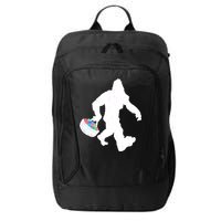 Easter Bigfoot Sasquatch Funny Easter Eggs Basket City Backpack