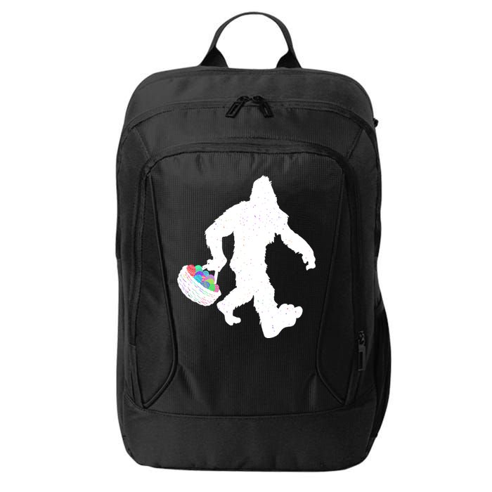 Easter Bigfoot Sasquatch Funny Easter Eggs Basket City Backpack