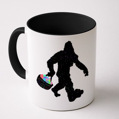 Easter Bigfoot Sasquatch Funny Easter Eggs Basket Mug