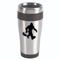 Easter Bigfoot Sasquatch Funny Easter Eggs Basket 16oz Travel Tumbler