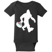 Easter Bigfoot Sasquatch Funny Easter Eggs Basket Baby Bodysuit