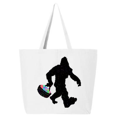 Easter Bigfoot Sasquatch Funny Easter Eggs Basket 25L Jumbo Tote