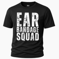 Ear Bandage Squad Patriotic Usa American Cooling Performance Crew T-Shirt