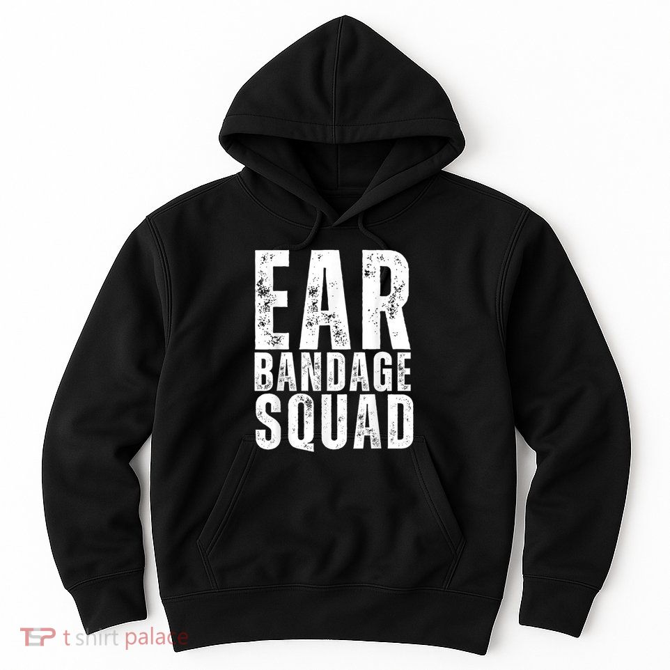 Ear Bandage Squad Patriotic Usa American Hoodie