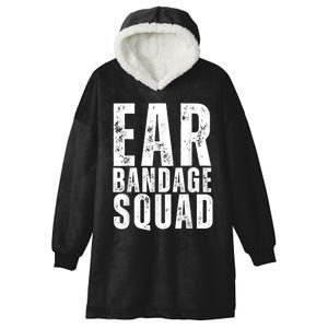 Ear Bandage Squad Patriotic Usa American Hooded Wearable Blanket