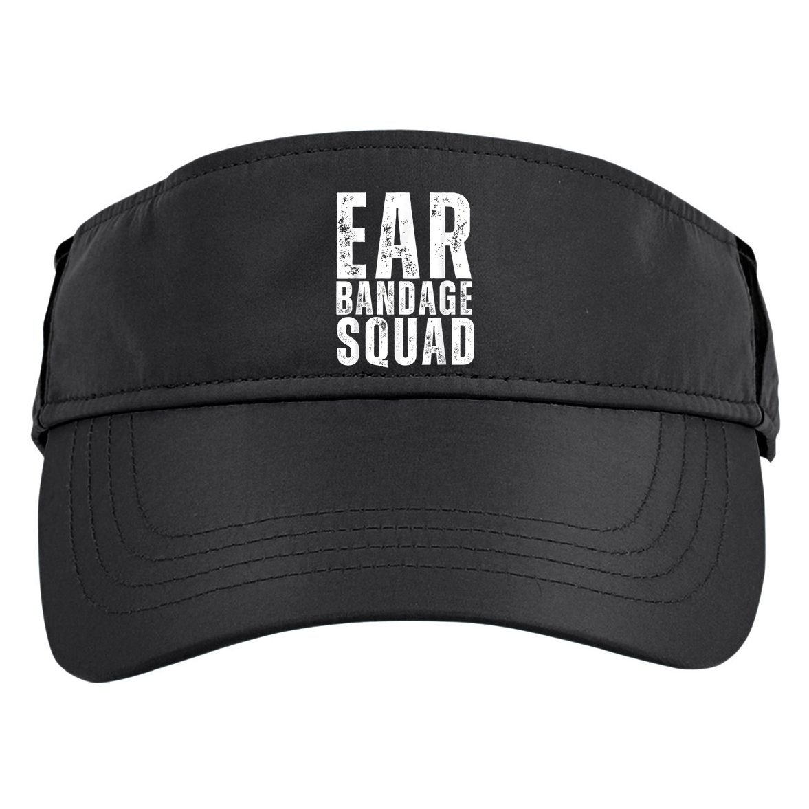 Ear Bandage Squad Patriotic Usa American Adult Drive Performance Visor