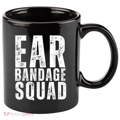 Ear Bandage Squad Patriotic Usa American 11oz C Handle Ceramic Mug
