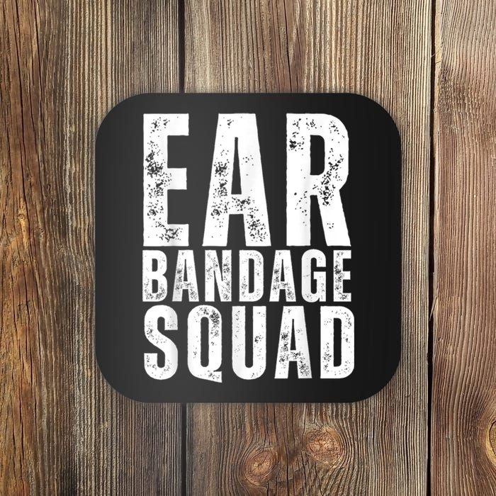 Ear Bandage Squad Patriotic Usa American Coaster