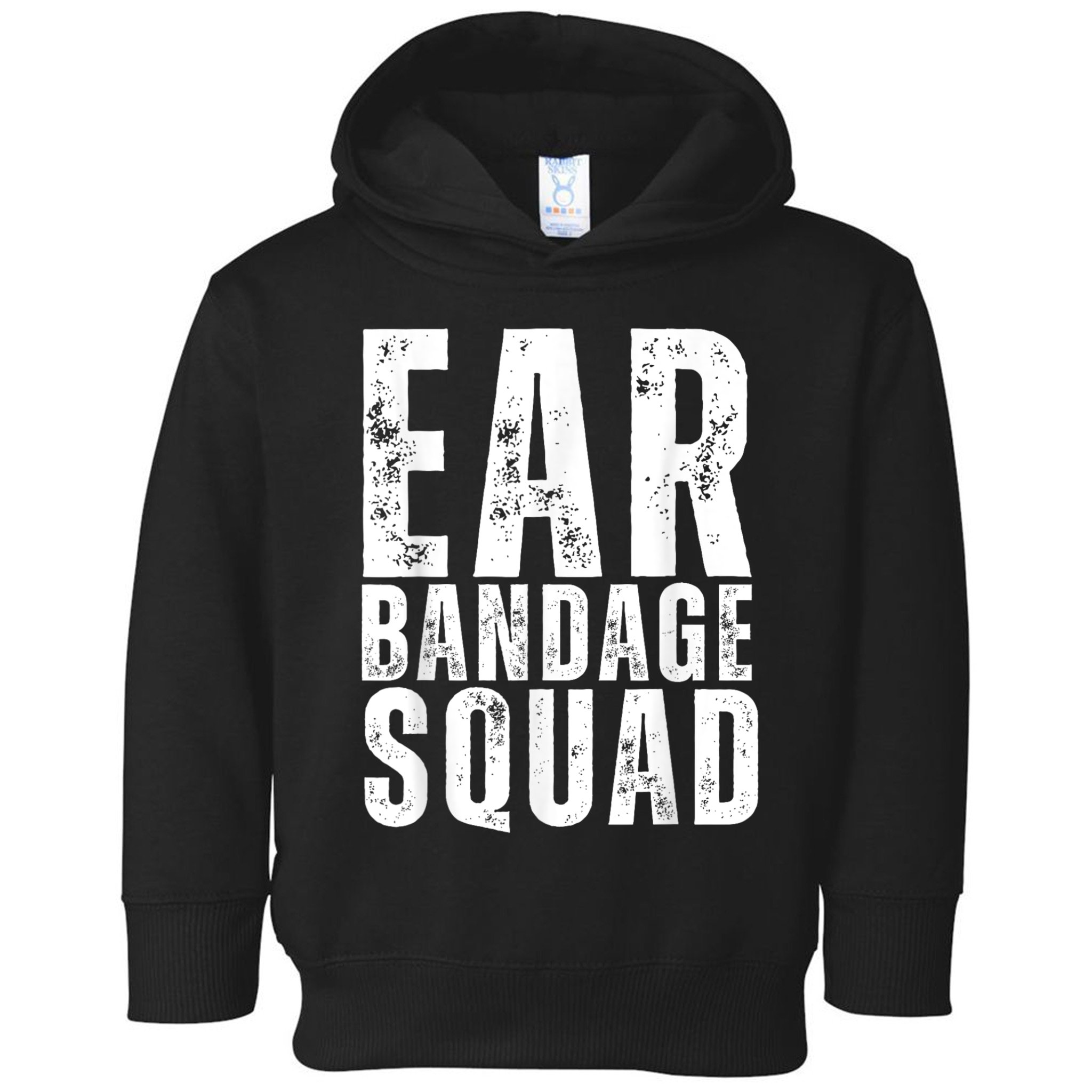 Ear Bandage Squad Patriotic Usa American Toddler Hoodie