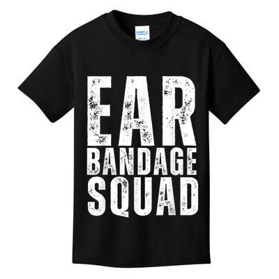 Ear Bandage Squad Patriotic Usa American Kids T-Shirt