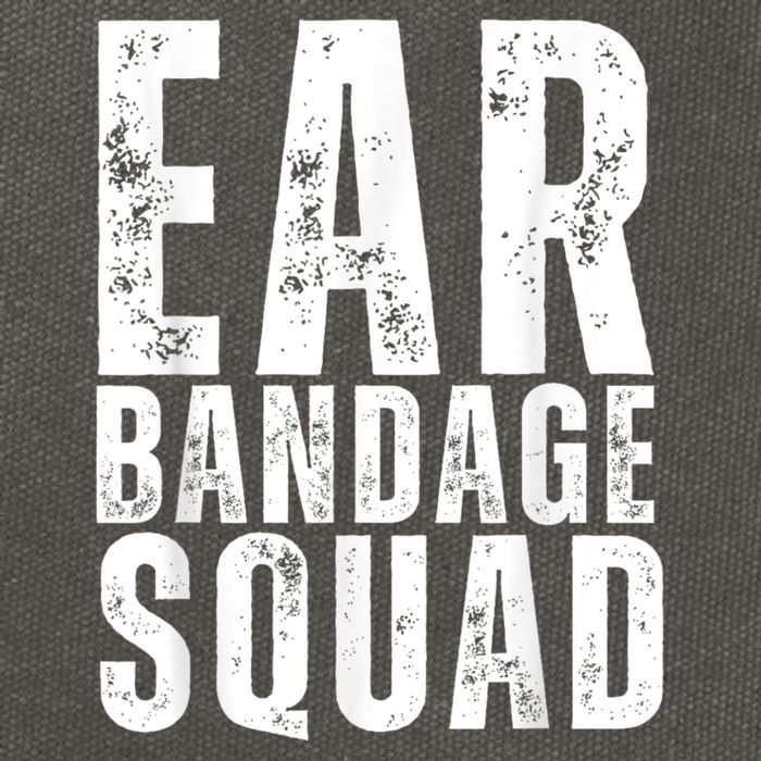 Ear Bandage Squad Patriotic Usa American Cotton Canvas Backpack