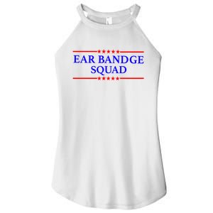 Ear Bandage Squad Patriotic Usa American Women’s Perfect Tri Rocker Tank