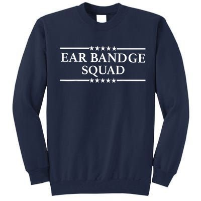 Ear Bandage Squad Patriotic Usa American Tall Sweatshirt