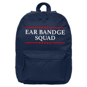 Ear Bandage Squad Patriotic Usa American 16 in Basic Backpack