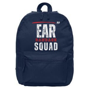 Ear Bandage Squad Patriotic Usa American 16 in Basic Backpack