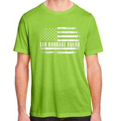 Ear Bandage Squad Patriotic Usa American Adult ChromaSoft Performance T-Shirt