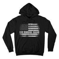 Ear Bandage Squad Patriotic Usa American Hoodie